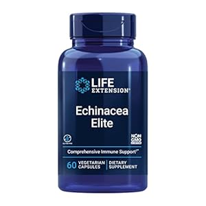 Life Extension Echinacea Elite – Get Strong Immune Support with Two Types of Echinacea Herb – Echinacea Supplement for…