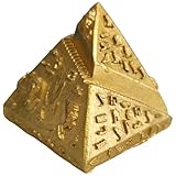 Figurina di piramide in miniatura: la piramide egizia è anche una buona scelta per i tuoi amici, a cui piacerà questa decorazione di personaggio musicale, figurina di piramide da collezione