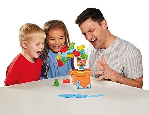 TOMY Hissez 'O' Pirates Jeux de Société pour Enfants T72868 Jouet Enfant Jeu d'Équilibre pour Groupes Cadeau Anniversaire Idéal Jeu d'Adresse Adapté à + - vue 9