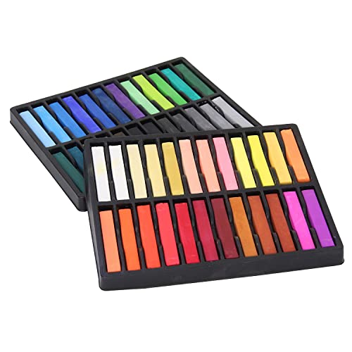 Creativity Street CK-9748 Square Artist Pastels, 48 colors (Colors may vary), 2.38