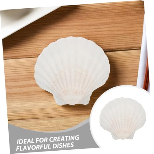 GLEAVI 20pcs Natural Scallop Shells Baking Dish Heat-Resistant Seafood Plates for Grilling Steaming and by GLEAVI - Image 9