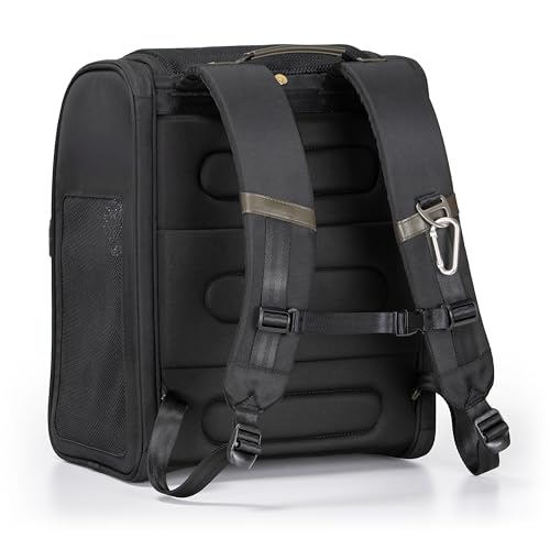 Image of Traveler's Choice Argo Tails of The Trail Pet Backpack Carrier, Black