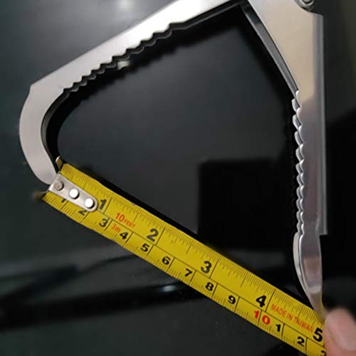 Snake Clamp Catcher - Pinzas de manipulación de acero inoxidable para alimentación de serpientes y caza con y autobloqueo