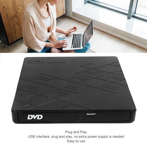 Unidad externa CD DVD USB portátil plug and play miniatura 7