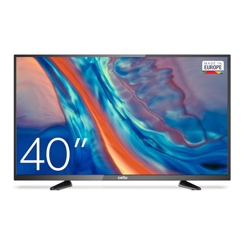 Cello C4020DVBDE 40' (100 cm Diagonale) Full HD LED TV, Schwarz