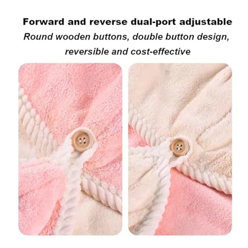 Pacote com 3 turbantes de microfibra para cabelo, lenços de cabelo, toalhas para cabelos secos, band