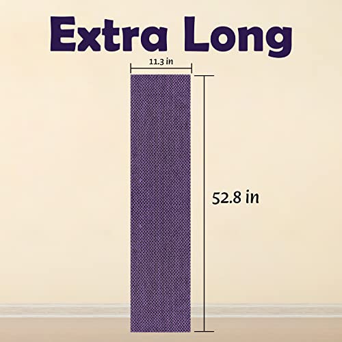 Myhomebody Extra Long Exfoliating Washcloth | Exfoliating Body Scrubber | Exfoliating Towel, Japanese Washcloth | 3D Texture Obsidian And Raisin Dots, Set Of 2 With Silicone Facial Brush #TOP4