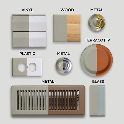Image of Glidden Master Finish 12 oz. Satin Elephant Gray Interior /Exterior All Surface Spray Paint and Primer