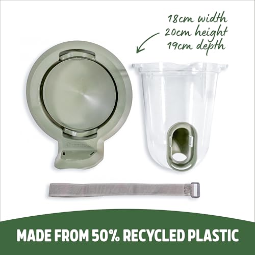 Rosewood Recycled Wild Bird Seed Saver Feeder - Image 7