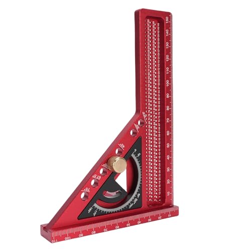 Regla medidora multiángulo de aleación de aluminio miniatura 4