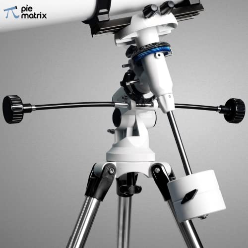Image of Pie Matrix Rigel 120900 450X Zoom Aperture 120mm Monocular Astronomical Land and Sky Refractor Telescope Stand,20mm Erector, 3X Barlow, Travel Case and Phone Adapter