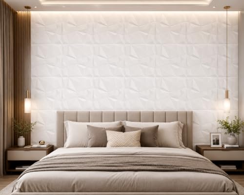 Image of Barebeauty 70 x 77 CM 3D Brick Wallpaper | Self-Adhesive Peel & Stick Wall Covering | Waterproof Decorative Sticker for Home, Bedroom & Living Room Decor (Pack of 3, 17.4 Sq. Ft. Approx)