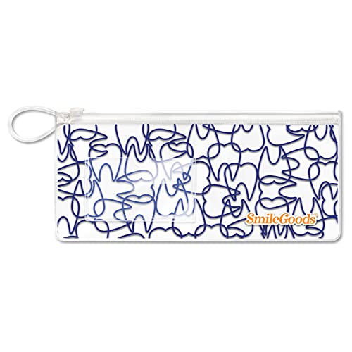 SmileGoods Zipper Pouch with Business Card Holder, 4.5" x 10", Dental Friends, Pack of 72