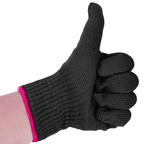 RENKE heat-resistant gloves, products for hair styling, stretchable heat-resistant gloves suitable for both left and right hands