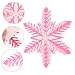 POPETPOP Outdoor Sports Slip Snowboard Sticker for Single-Foot Skiing Cute Snowflake Design Easy Application Ski Accessory for Enhanced Grip and Safety The Slopes