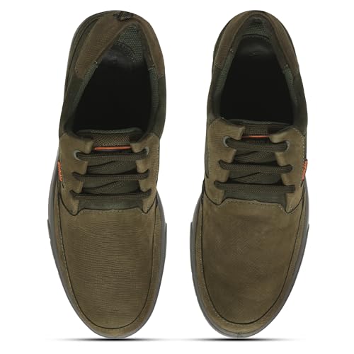 Image of Woodland Men's Leather Sneaker