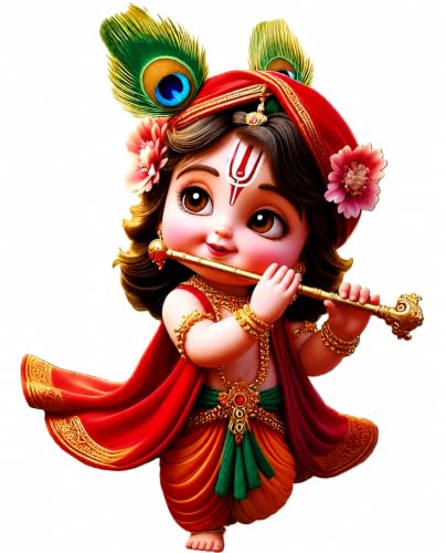 Best Janmashtami Decorations from Amazon India 10 Janmashtami Decoration 14 Pcs Krishna Cutouts, Kanha Decor Items ...