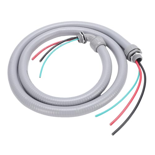 Conduit électrique flexible étanche non métallique 3/4 pouce avec fil pré-installé