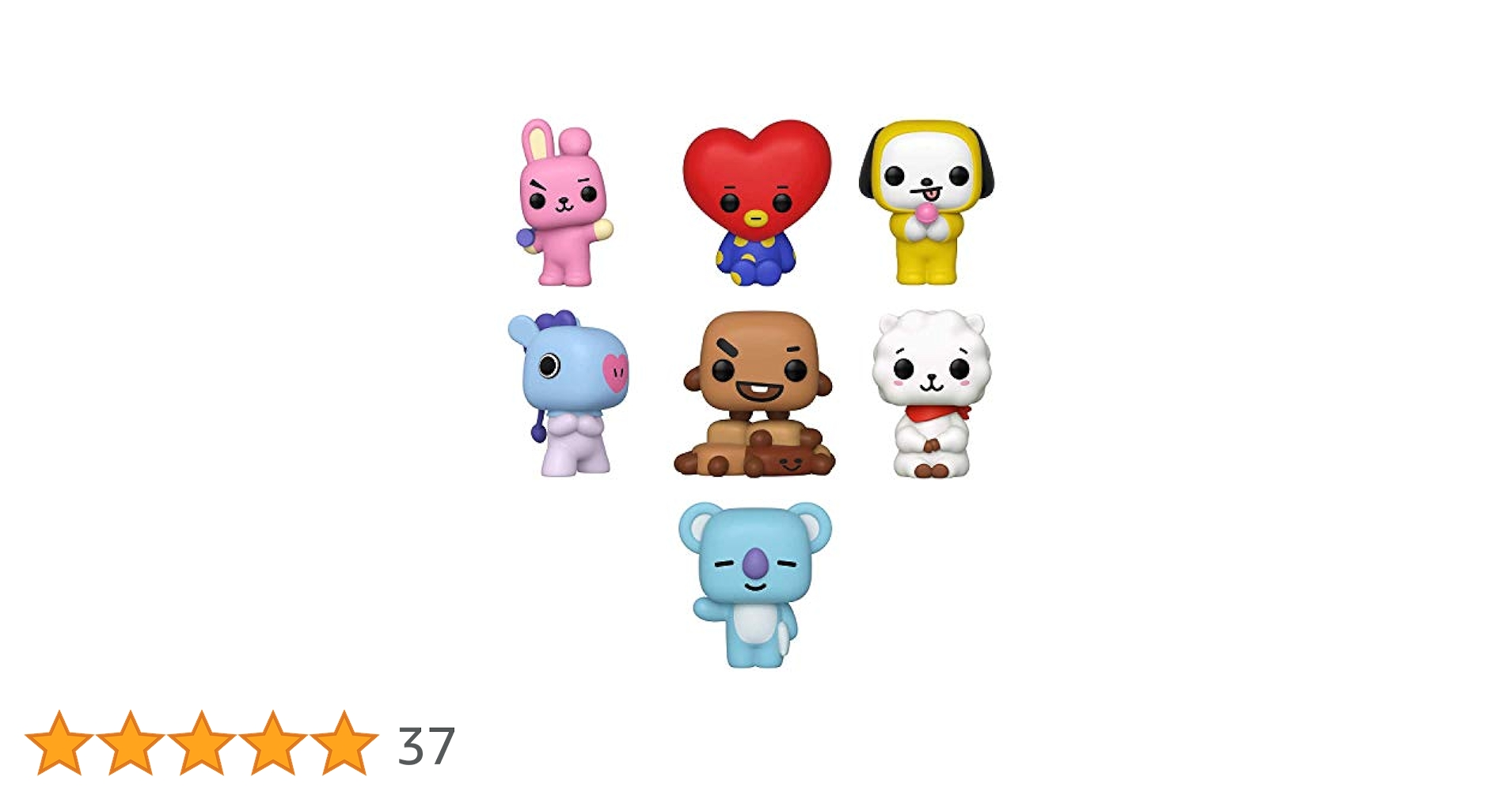 BT21 まとめ売り shooky ショッキー MANG KOYA BTS BT21 Street Mood Blind Box RJ / KOYA / SHOOKY / MANG