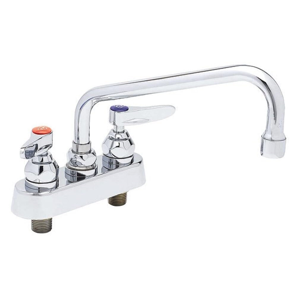 TS Brass Workboard Faucet with Swing Nozzle by T&S Brass – not_applicable, Brass, Chrome, Model B-1111