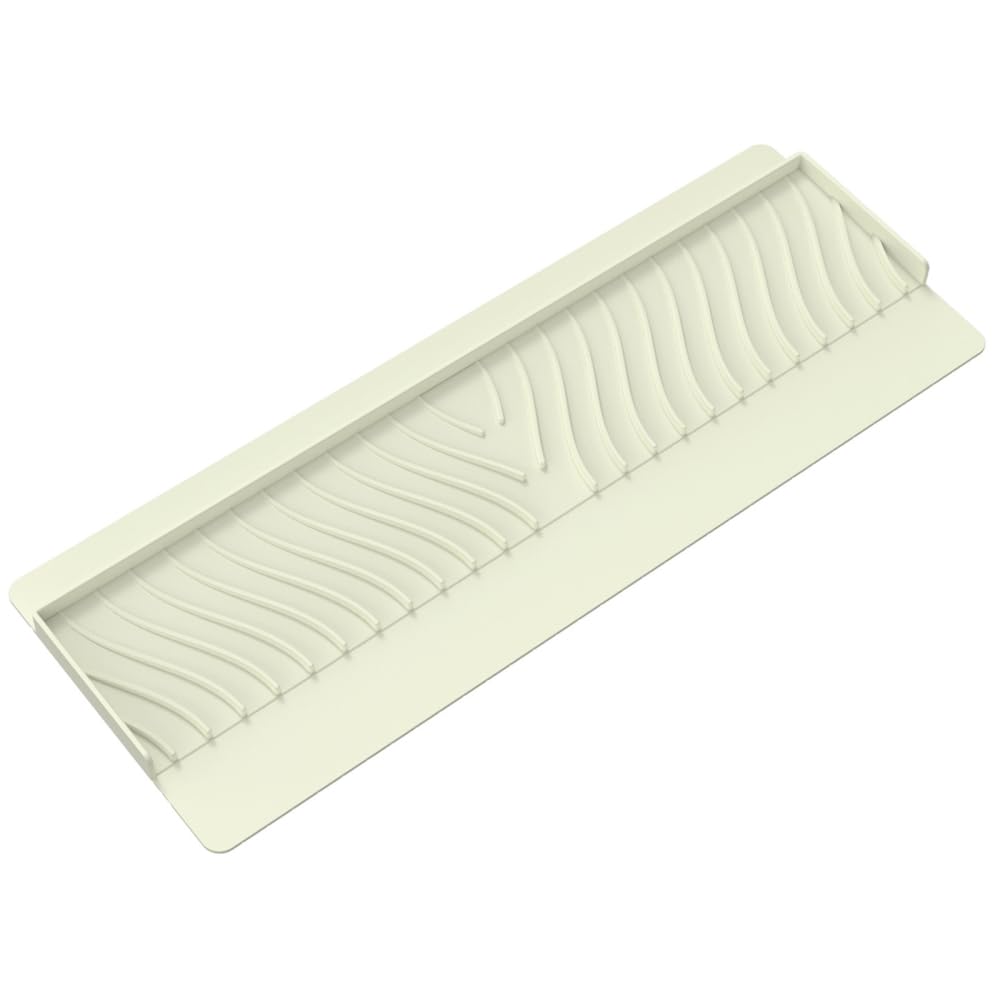 DONGKER Protector de Silicona para Bordes de Fregadero, protección contra Salpicaduras con Ventosa, desagüe bajo encimera Inclinado para fregaderos de Cocina