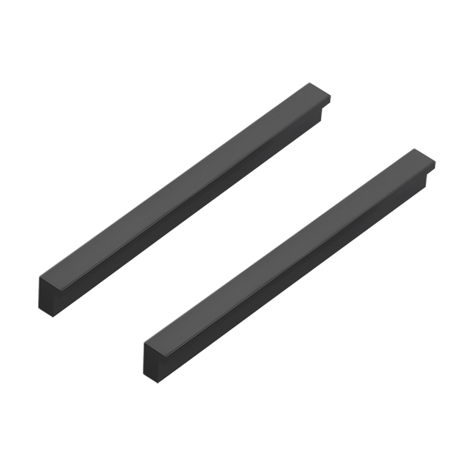 Poignées de meubles en alliage d'aluminium haut de gamme de 300 mm noir mat