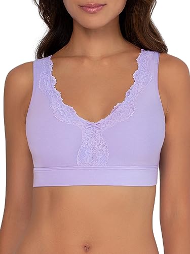 Fruit of the Loom Women's 2-Pack Full Coverage Wireless Cotton Bra - Soft & Everyday Comfort4