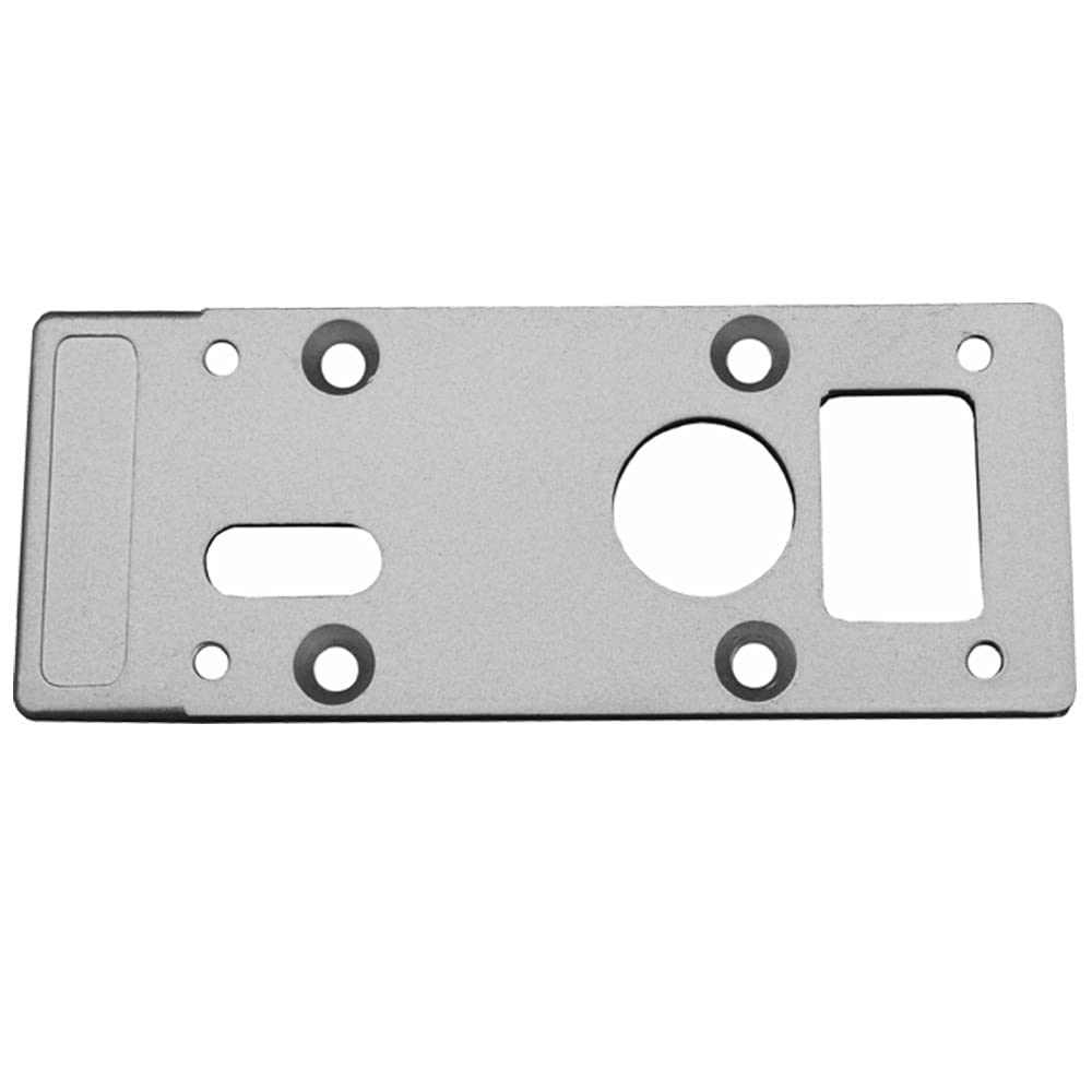 US TriMark MC 700 - Cerradura de metal para puerta de caravana, caravana, barco, color plateado