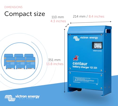 Victron Energy Centaur 12-Volt 30 amp 3 Bank Battery Charger by Victron Energy - Image 2