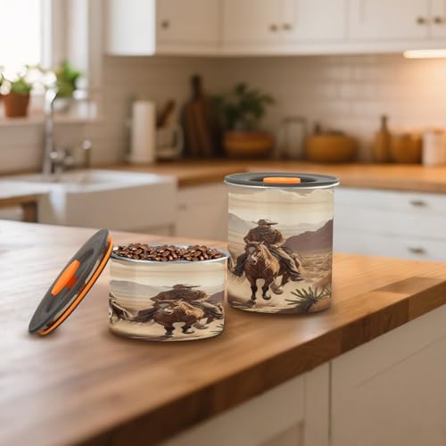 Contenedor Hermético para Café Acero Inox 30oz miniatura 7