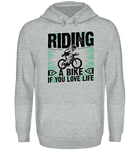 Sweat à capuche vélo unisexe pour rester au chaud contre le vent frais