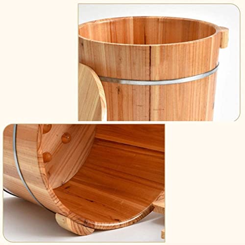 Cubo de sauna de madera Katzowen para pies, spa para pies y piernas en casa, baño pedicura relajante para adultos miniatura 3