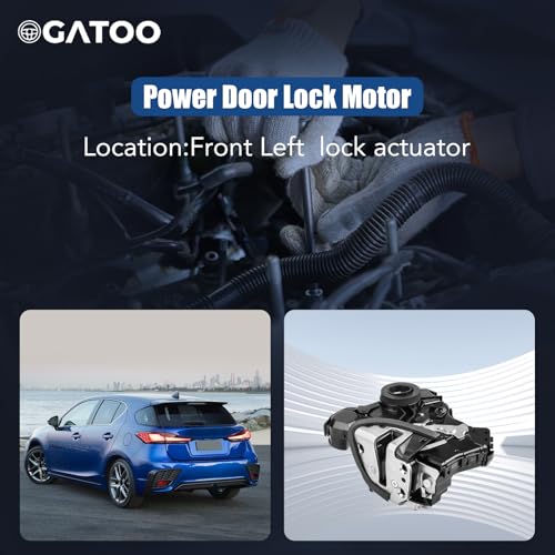 Door Lock Actuator Motor Front Left Driver Side Fit for Toyota Camry Corolla Sequoia Tundra Sienna Matrix 4Runner Lexus ES350 GS350 Scion xB 2006 2007 2008 2009 2010 2011 2012 2013 2014 2015 2016 by OGATOO - Image 7