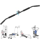 Berufexp 39.4'' LAT Pull Down Bar 360 Swivel and 3.74in/95mm Silent Cable Pulley for Pulley Syste...