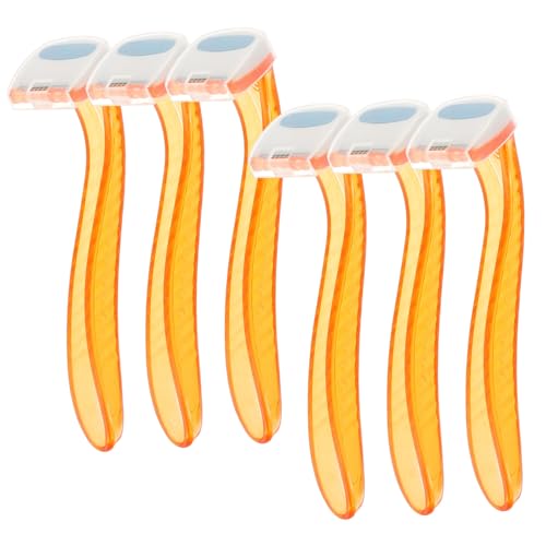 IWOWHERO Women Hair Razor Set 6 Pieces Electric Shaver for Legs Bikini Underarm Private Durable Compact Random Color