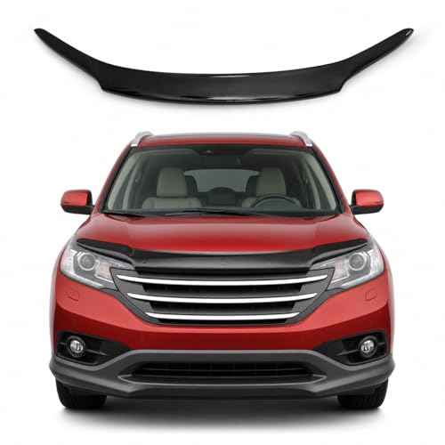 BMY Hood Deflector for Honda CR-V 2012-2016, Bug Shield, Black