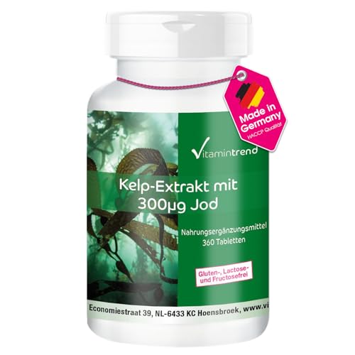 Vitamintrend Kelp Extrakt mit Jod 300mcg