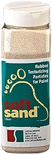 SoftSand Rubber Particles Non-Skid Coatings SR-101 SR-102 (32 Ounce Medium Grade, White)
