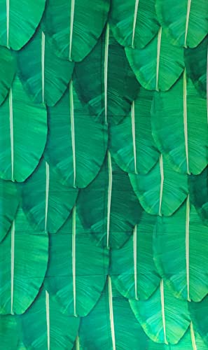 Image of ZEONELYMART Banana Leaf Curtain backdrops Decorations 10x8 feet | puja Background for Decoration| backdrops for Decoration Pooja | Banana Background Decorations Cloth