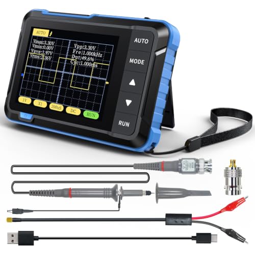 Osciloscópio FNIRSI DSO152 - Kit de Osciloscópio Digital Portátil...