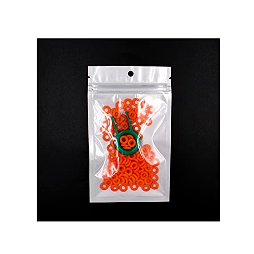 110PCS Keycaps O Ring Seal Switch Sound Dampeners Suitable For Cherry MX Keyboard Damper Replacement Noise Reduction Keyboard O-ring Seal,Orange,9x4x2.5mm