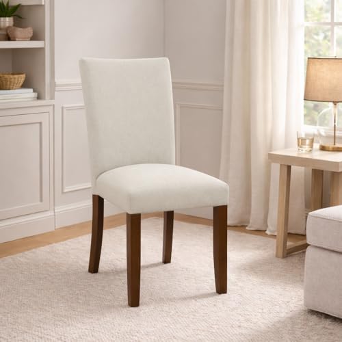 Image of HomePop Classic Parsons Dining Chair - Gray Woven (Set of 2)