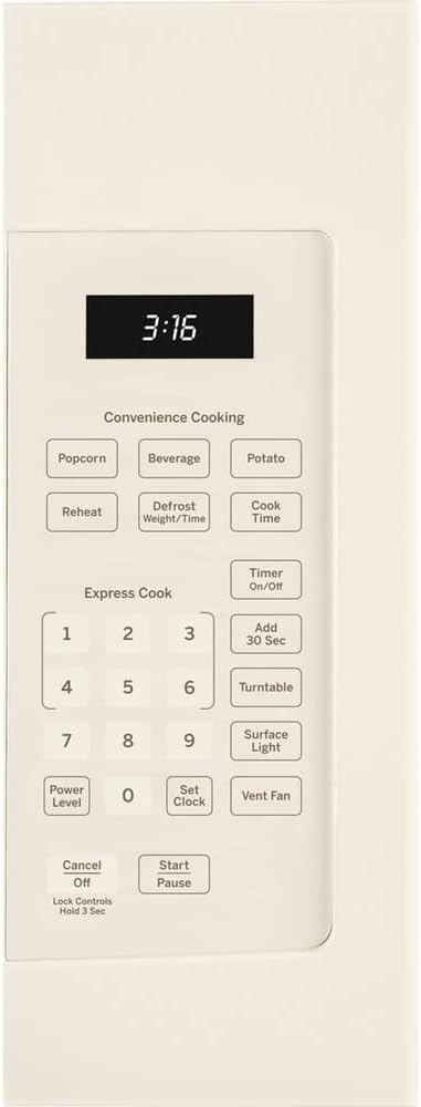 Overall, the GE JVM3160DFCC 1.6 Cu. Ft. Over-the-Range Microwave Oven Bisque Bundle with 2 YR CPS Enhanced Protection Pack combines the functionality and convenience of a spacious microwave oven with the added security and support of an extended protection plan. Description by ChatGPT.