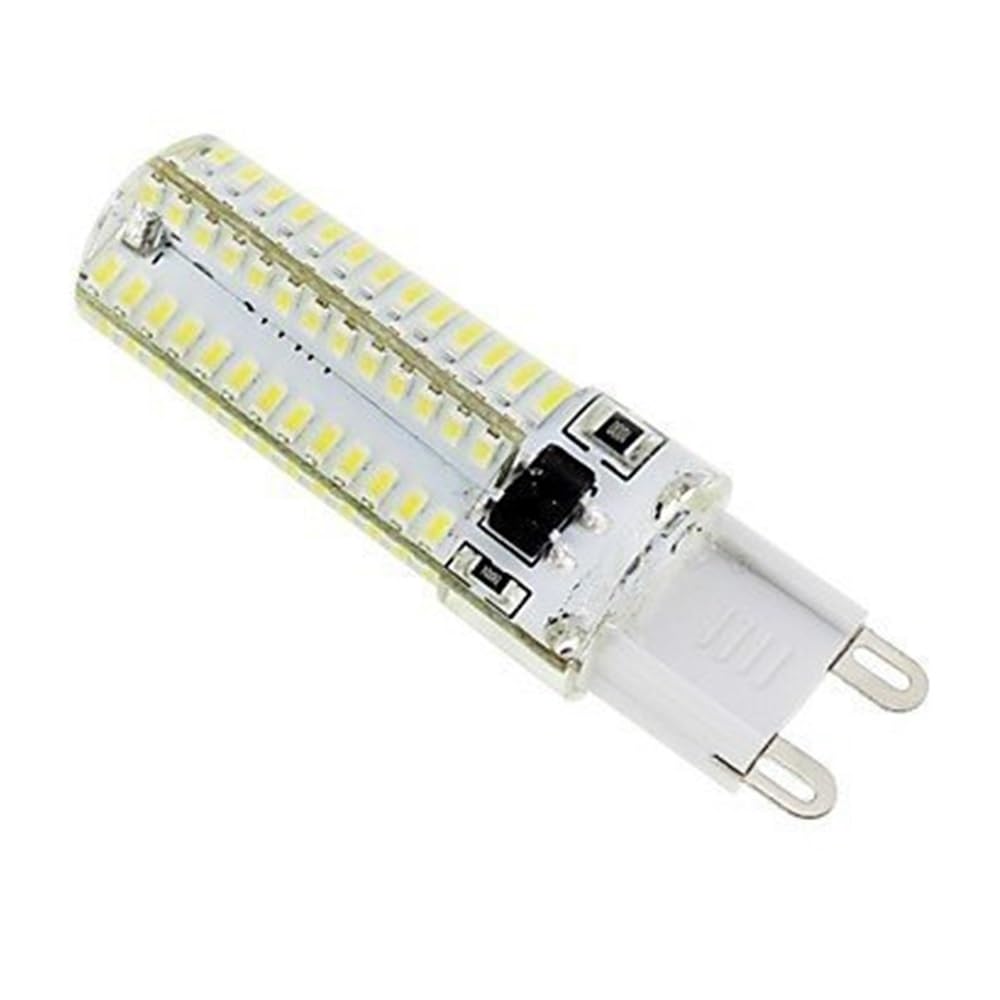 NXCVBNKZJ KJXP Lighting, Pack of 10, LED Corn Bulb AC220V G9 5W 104LED 3014SMD Lamps Home Lighting(Cold White)