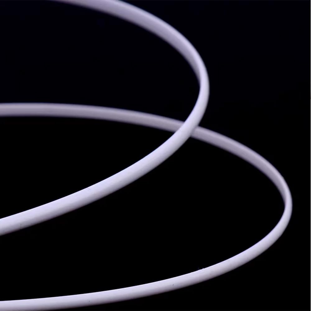 Aste semicircolari in plastica ABS Fai-da-Te, 8 Pezzi | Facile da tagliare, levigare, incollare senza giunture per modelli architettonici