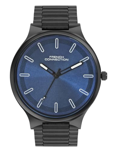 French Connection Analog Blue Dial Mens Stainless Steel Watch-Fcn0105Ubm (B0D8L8W7QJ) Amazon Price History, Amazon Price Tracker