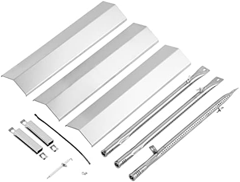Grillbrenner-Set Mit Zünddraht – 3-teilig, Edelstahl, Für Smoke Hollow Modelle TC3718, CMB37181 Usw.