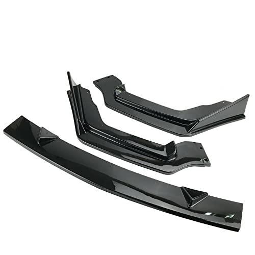 Spoiler avant Infiniti Q50 lame protection et diffuseur noir brillant