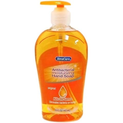 Xtra Care 16.9 oz Pump Bottle Moisturizing Antibacterial Liquid Hand Soap Cover