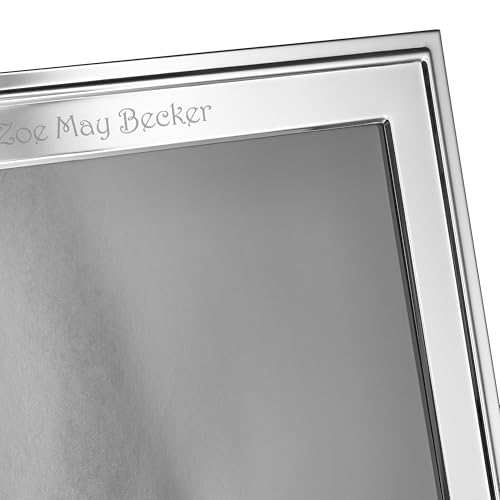 Waterford-Classic-Personalized-8×10-Picture-Frame-Custom-Engraved-Silver-Plated-8×10-Frame-for-Wedding-Anniversary-Baby-Graduation-Family-Photos Waterford Classic Personalized 8×10 Picture Frame Custom Engraved Silver Plated 8×10 Frame for Wedding Anniversary Baby Graduation Family Photos
